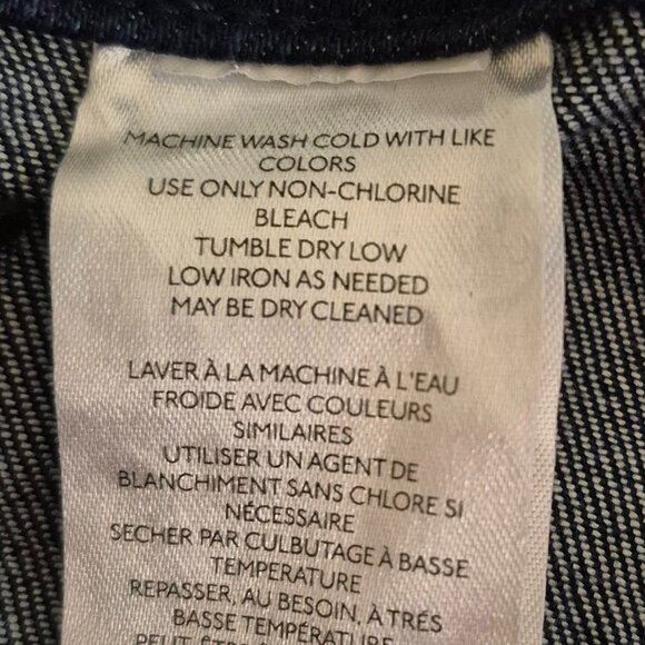 Maeve The Colette Crop High-Rise Wide-Leg Jeans Size 33 - Picture 10 of 11